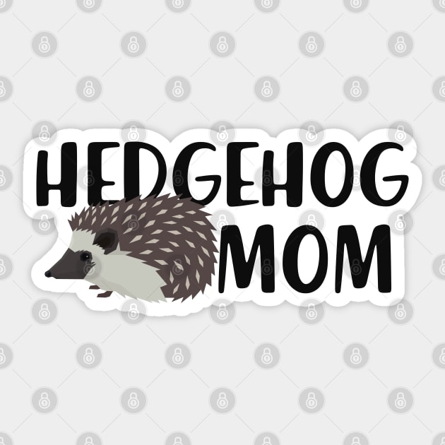 Hedgehog Mom Sticker by KC Happy Shop